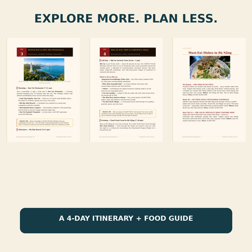 Đà Nẵng in 4 Days — The Ultimate Vietnam Beach, Food & Adventure Guide | 2026 Edition
