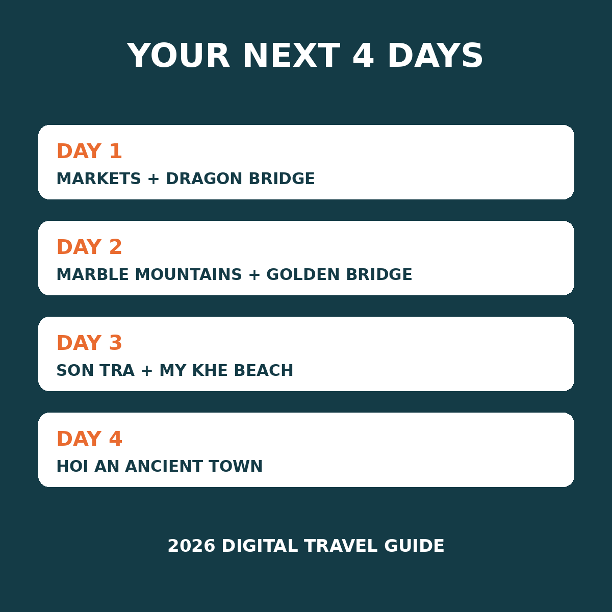 Đà Nẵng in 4 Days — The Ultimate Vietnam Beach, Food & Adventure Guide | 2026 Edition